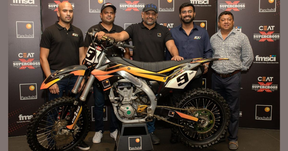Ceat Indian Supercross Racing League Announces Panchshil Racing as the Inaugural Franchise Team